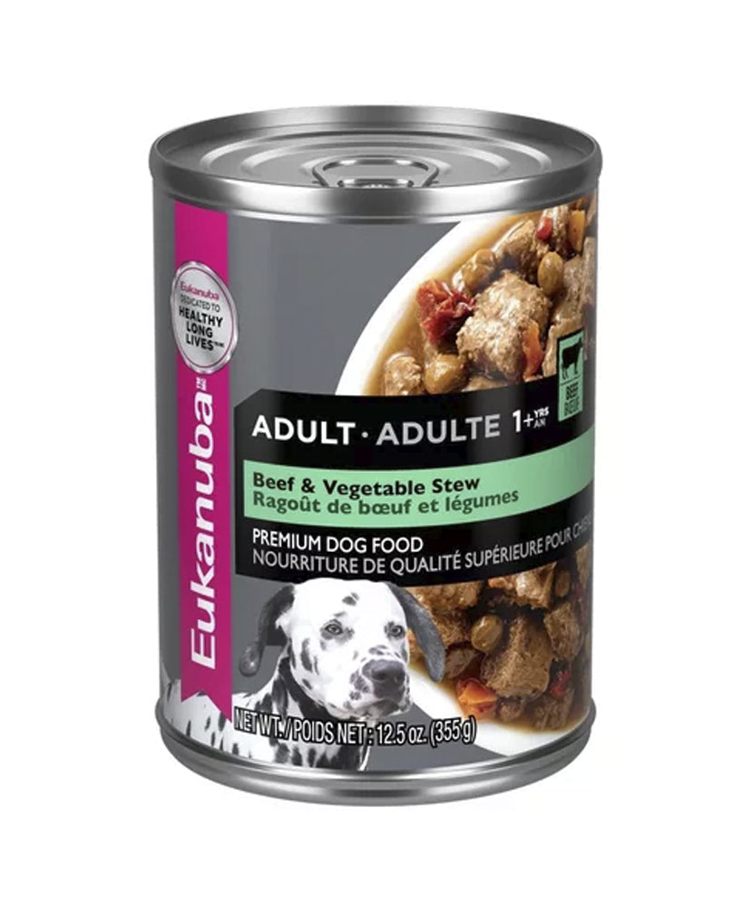Eukanuba lata ADULT BEEF & VEGGIES