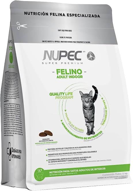 Nupec FELINO ADULTO INDOOR