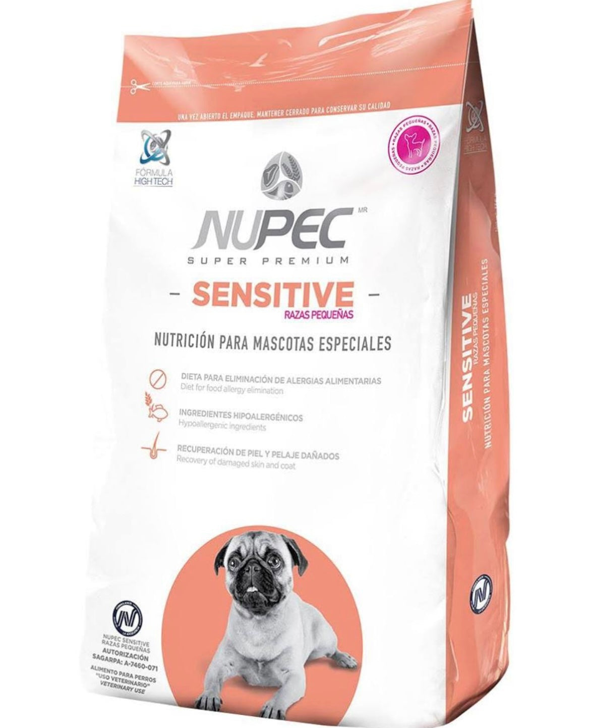 Nupec SENSITIVE SKIN RAZA PEQUEÑA